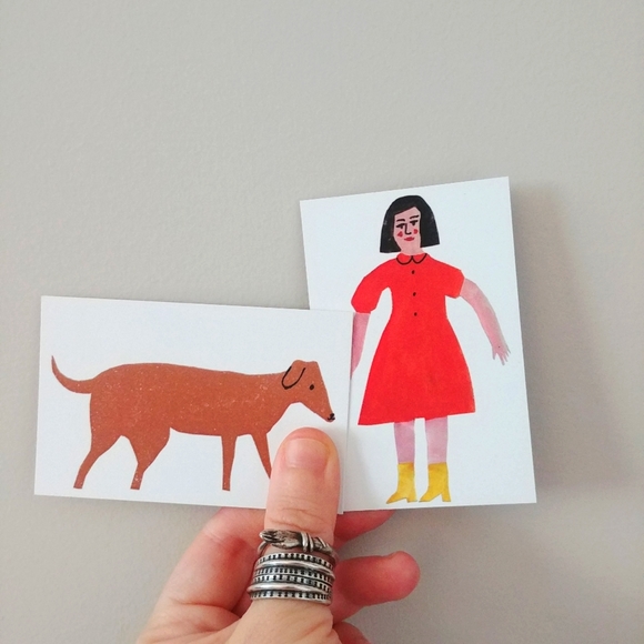 4/$15 - pair of tiny prints